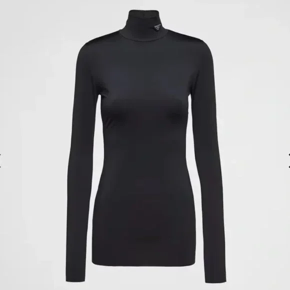 Jersey Turtleneck Tops NWOT